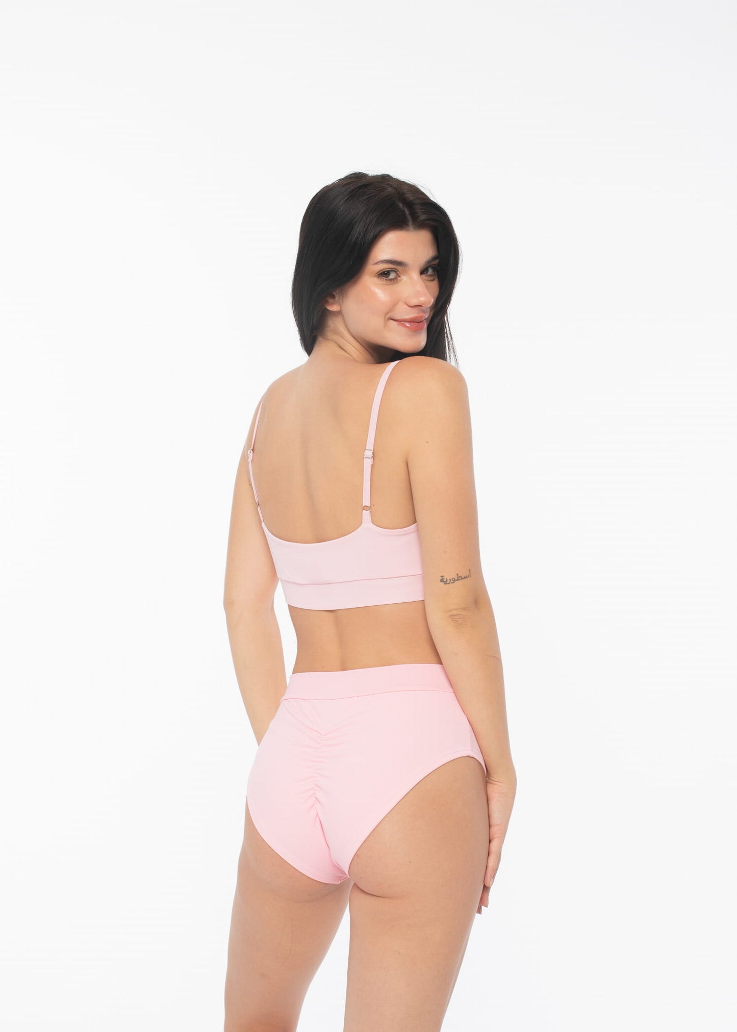 Pole Dance Top Eclipse Baby Pink