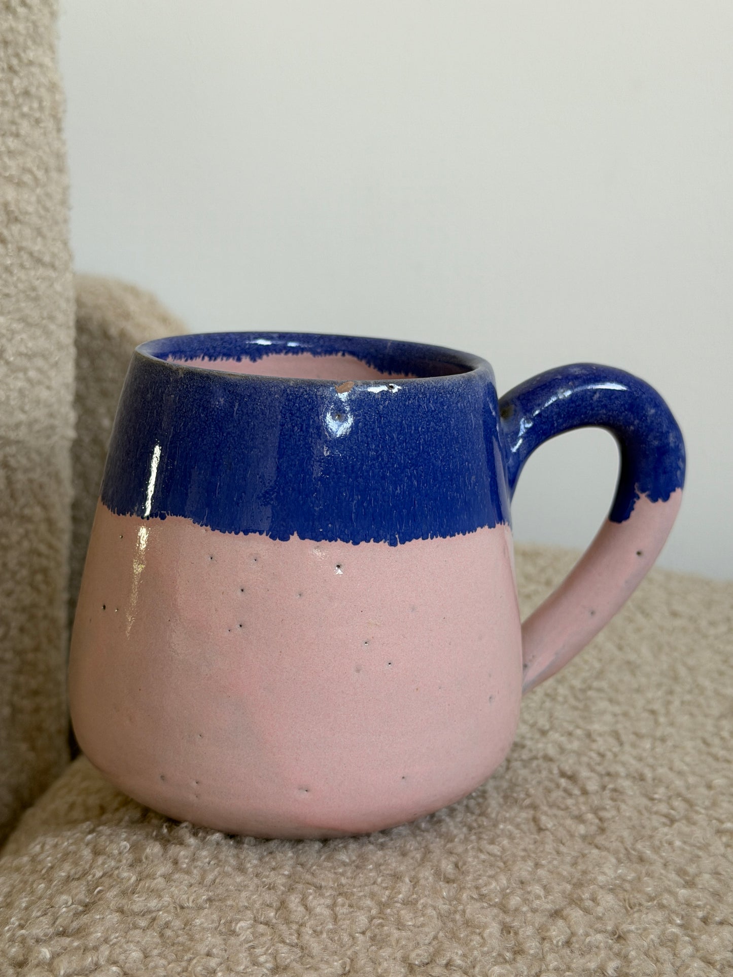 Kubek Ceramiczny Handmande Poledancer Pink