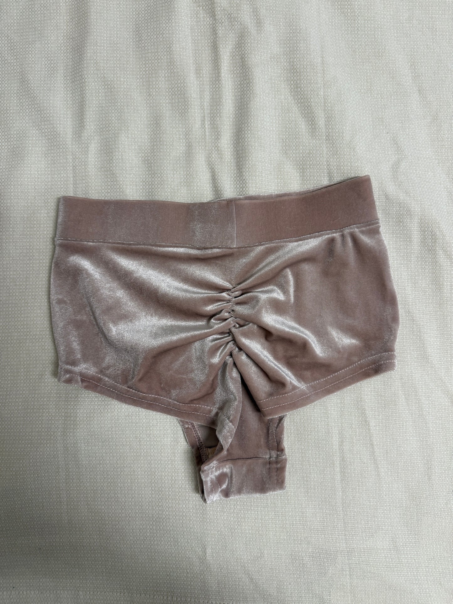 Spodenki do Pole Dance Basic Velvet Pink