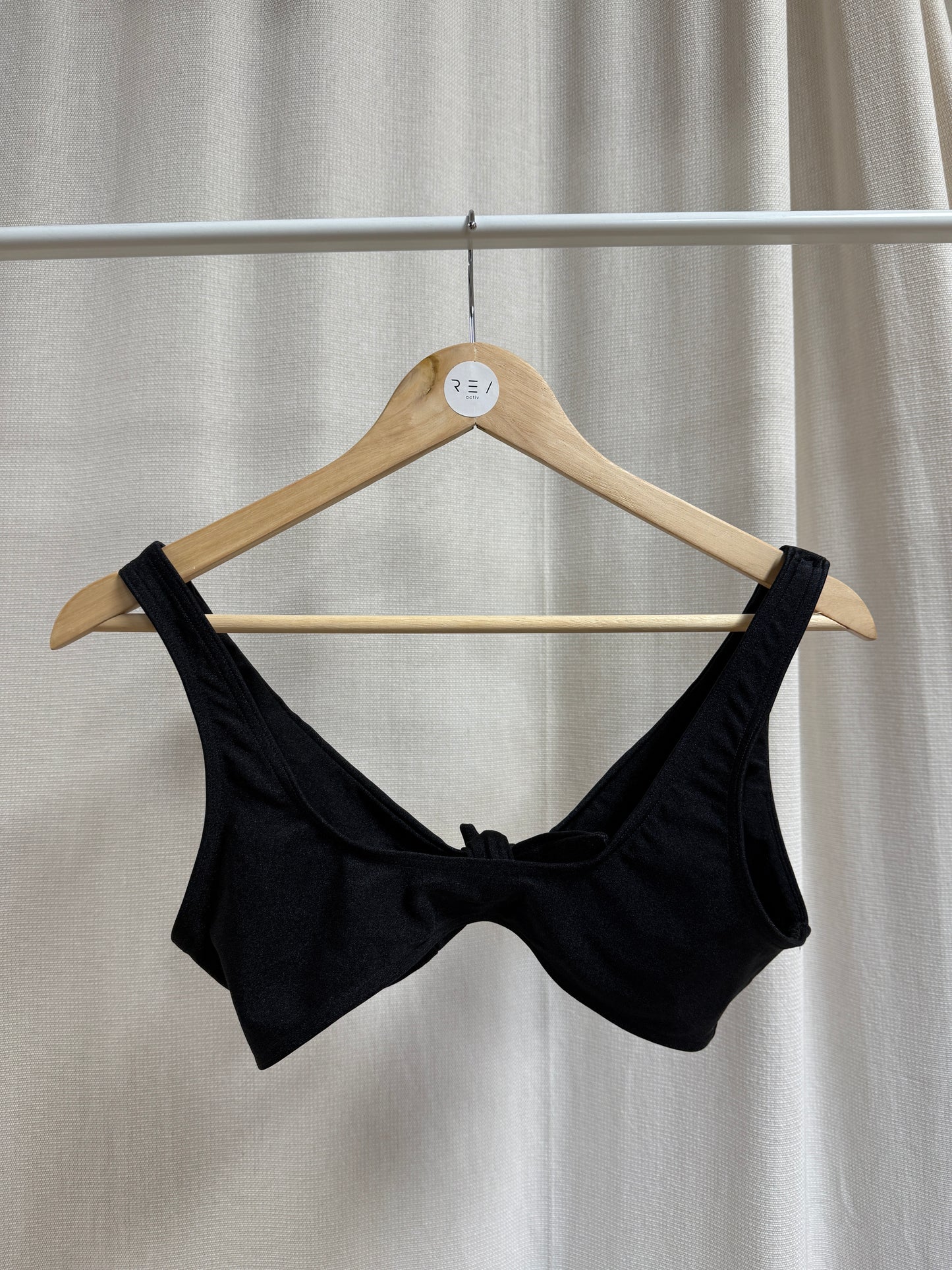 Mykonos Bikini Top Shiny Black S