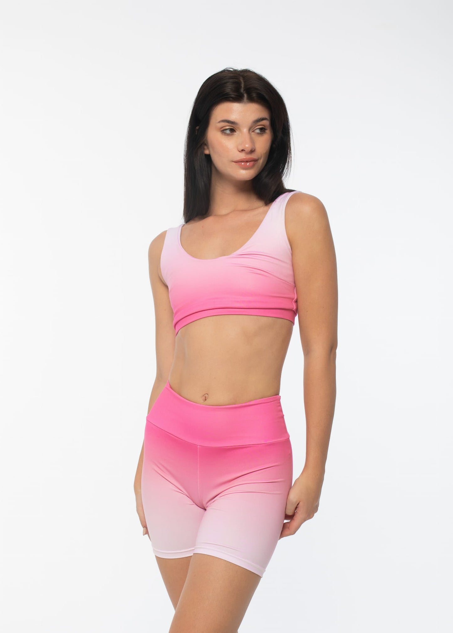 Comfort Pink Ombre Sports Leggings