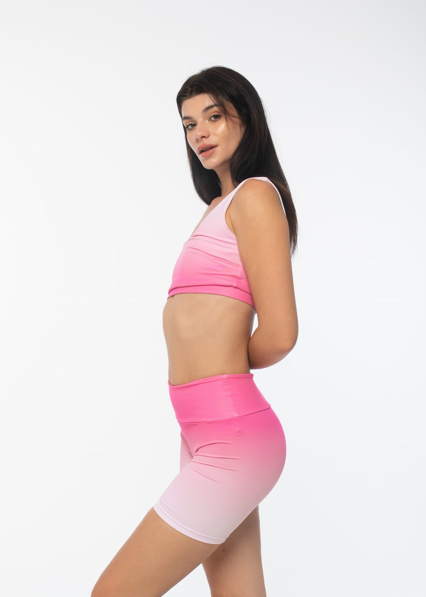 Comfort Pink Ombre Sports Leggings
