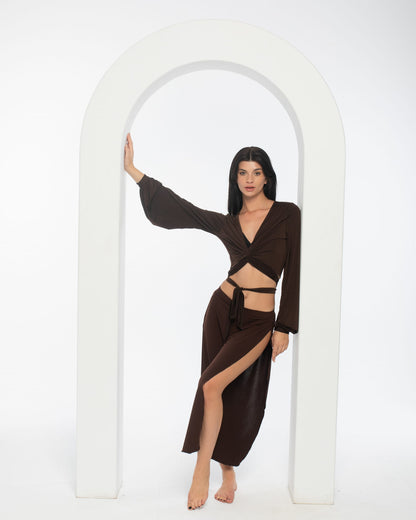 Koszula do Tańca Sensual Chocolate