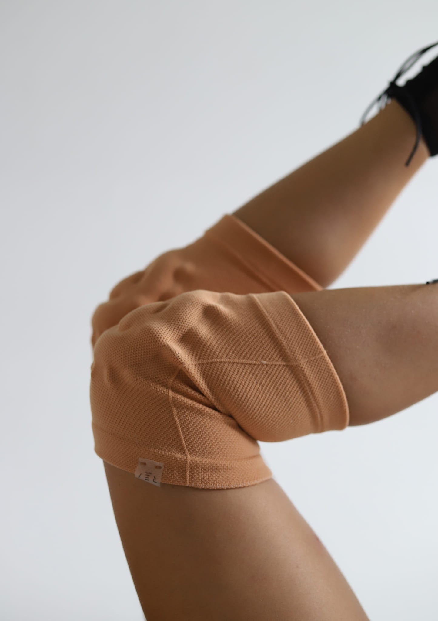 Dark Beige Gel Dance Knee Pads