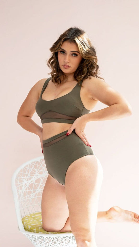 LUNALAE - Dahlia Bottom Khaki