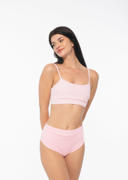 Pole Dance Top Eclipse Baby Pink