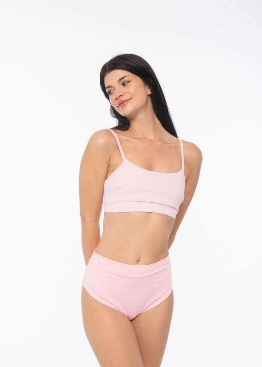 Pole Dance Top Eclipse Baby Pink