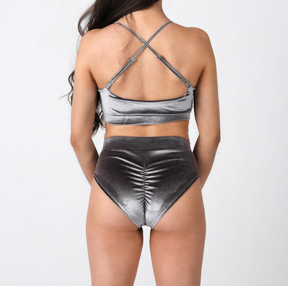 Pole Dance Top Gap Silver