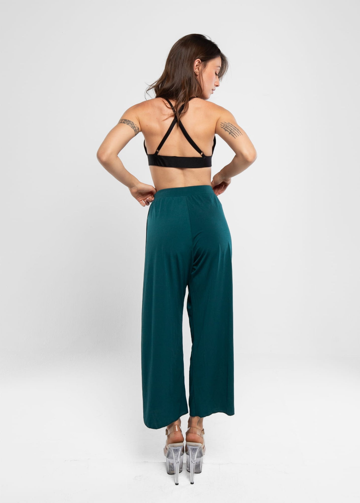 Spodnie do Exotic Sensual Malachite