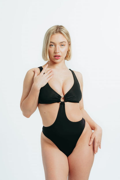 Venus Black Dance Bodysuit