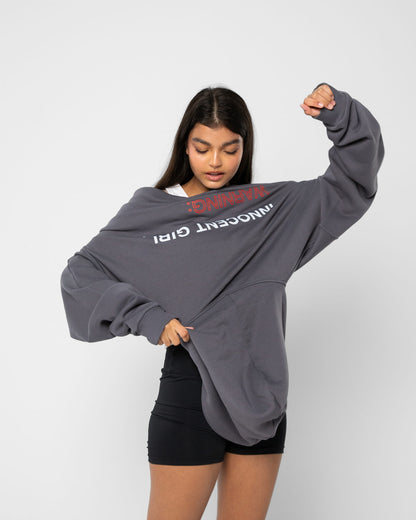 Pole Dance Premium Innocent Girl with Pleasers On sweatshirt