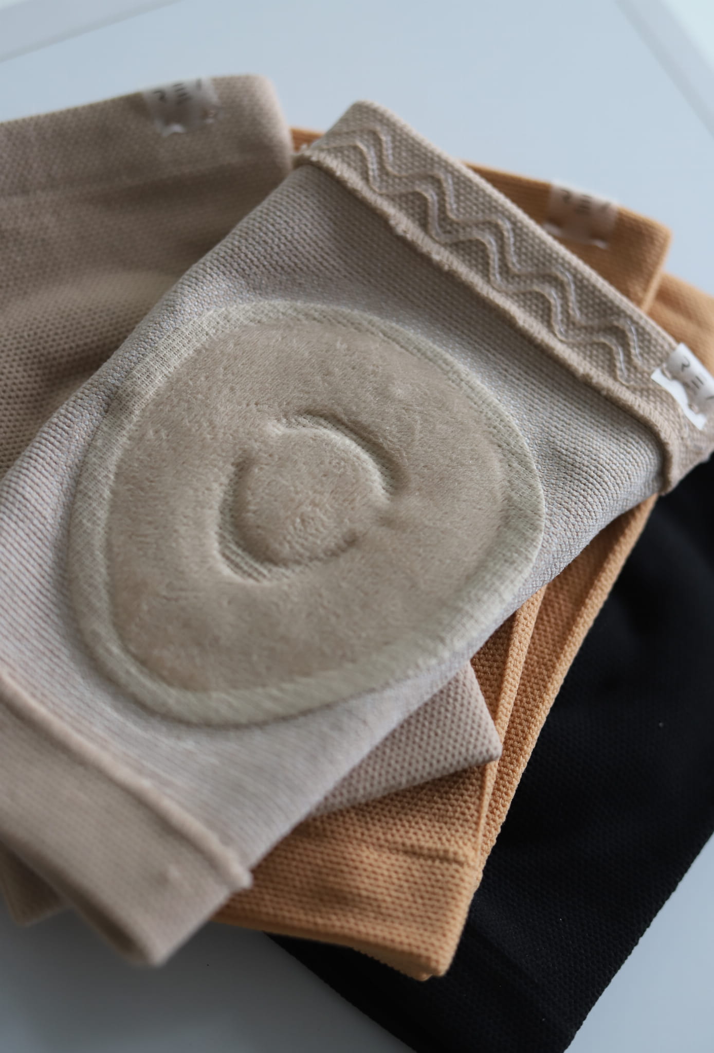 Dark Beige Gel Dance Knee Pads