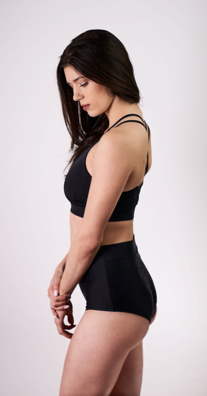 Pole Dance Costume Basic Black