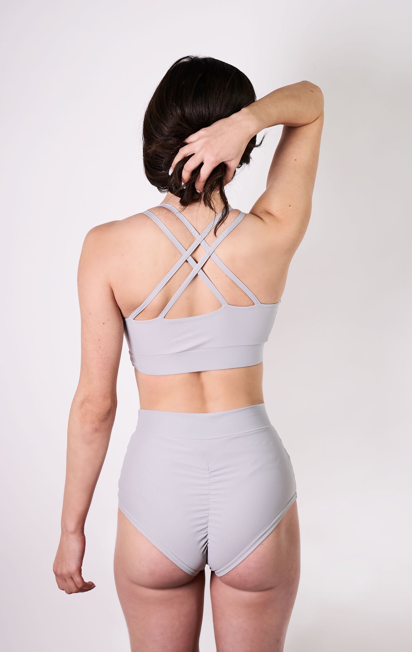 Pole Dance Top Basic Grey