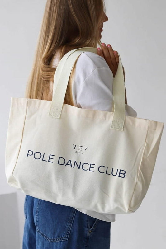 Bawełniana torba treningowa Pole Dance Club Minimal
