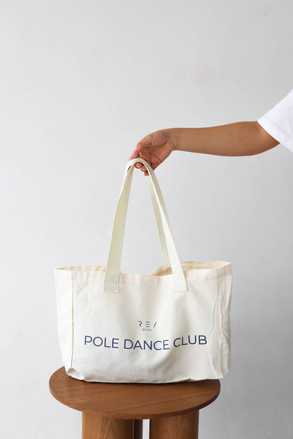 Bawełniana torba treningowa Pole Dance Club Minimal