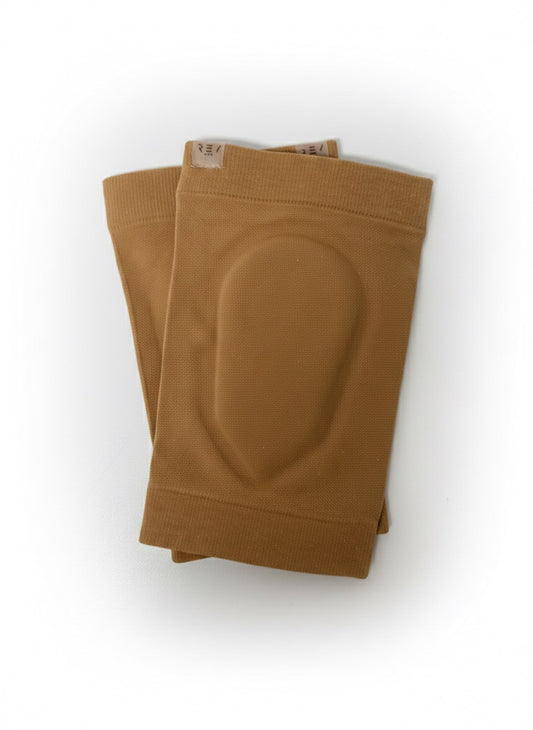Beige Gel Dance Kneepads 2.0 Defective