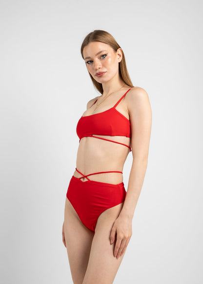 Sassy Red Pole Dance Shorts 