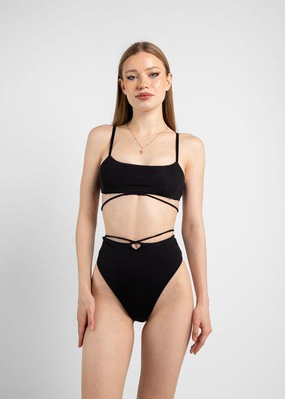 Sassy Black Pole Dance Shorts 