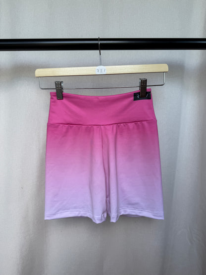 Comfort Pink Ombre Sports Leggings S