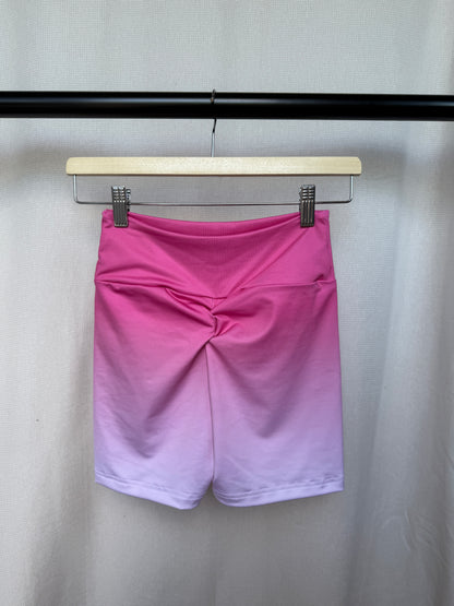Comfort Pink Ombre Sports Leggings S