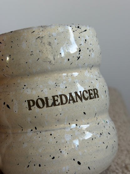 Kubek Ceramiczny Handmande Poledancer Beige
