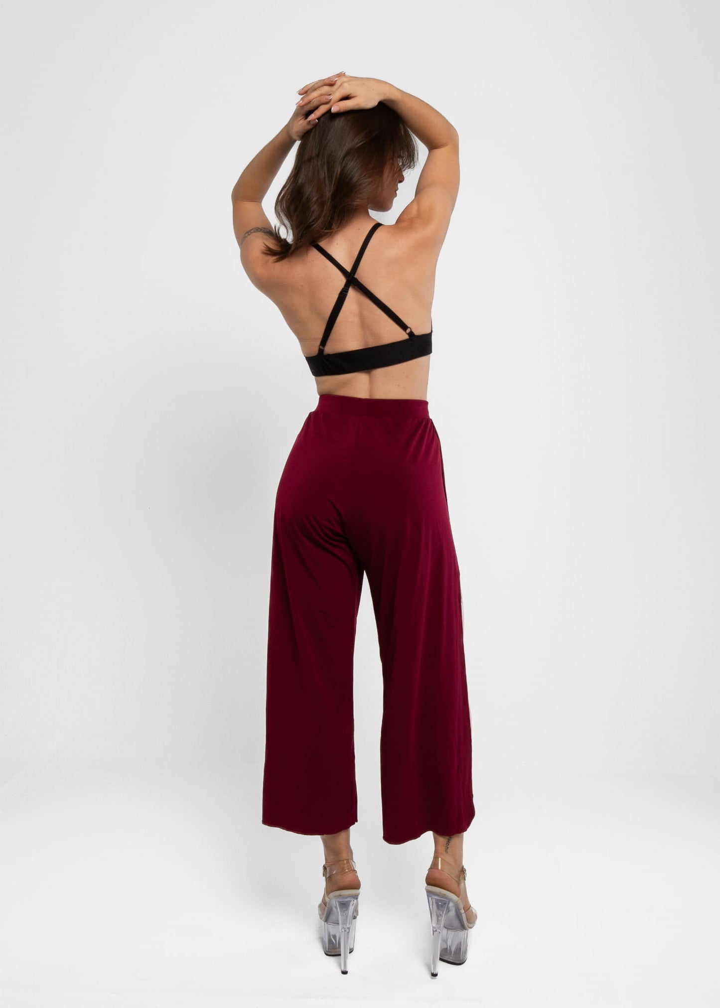 Exotic Sensual Wine Pants