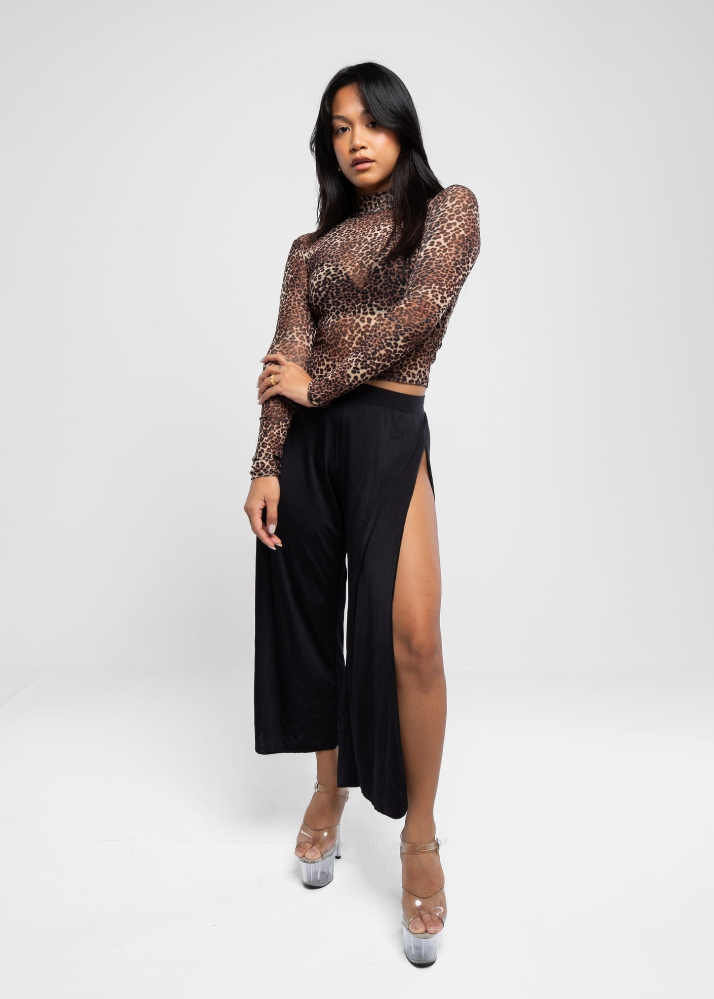 Exotic Sensual Black Trousers