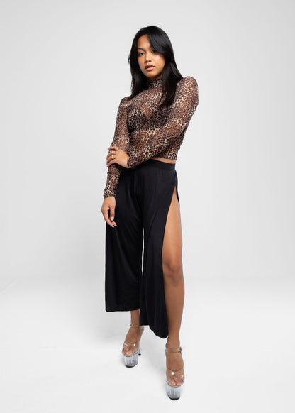 Exotic Sensual Black Trousers