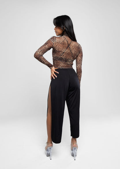 Exotic Sensual Black Trousers