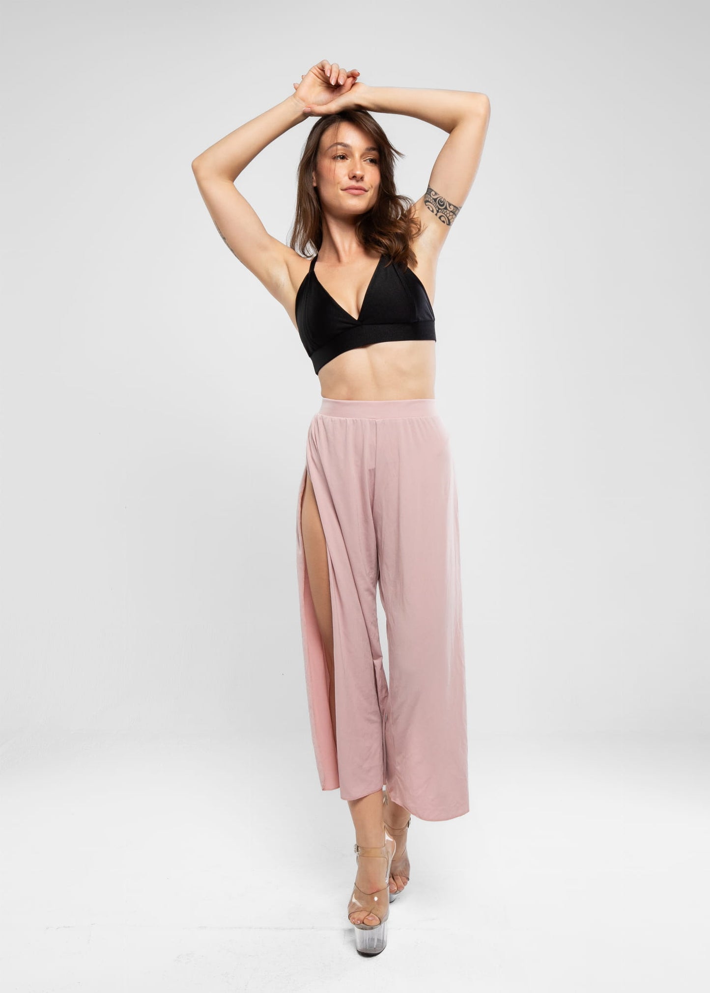 Spodnie do Exotic Sensual Rose Pink