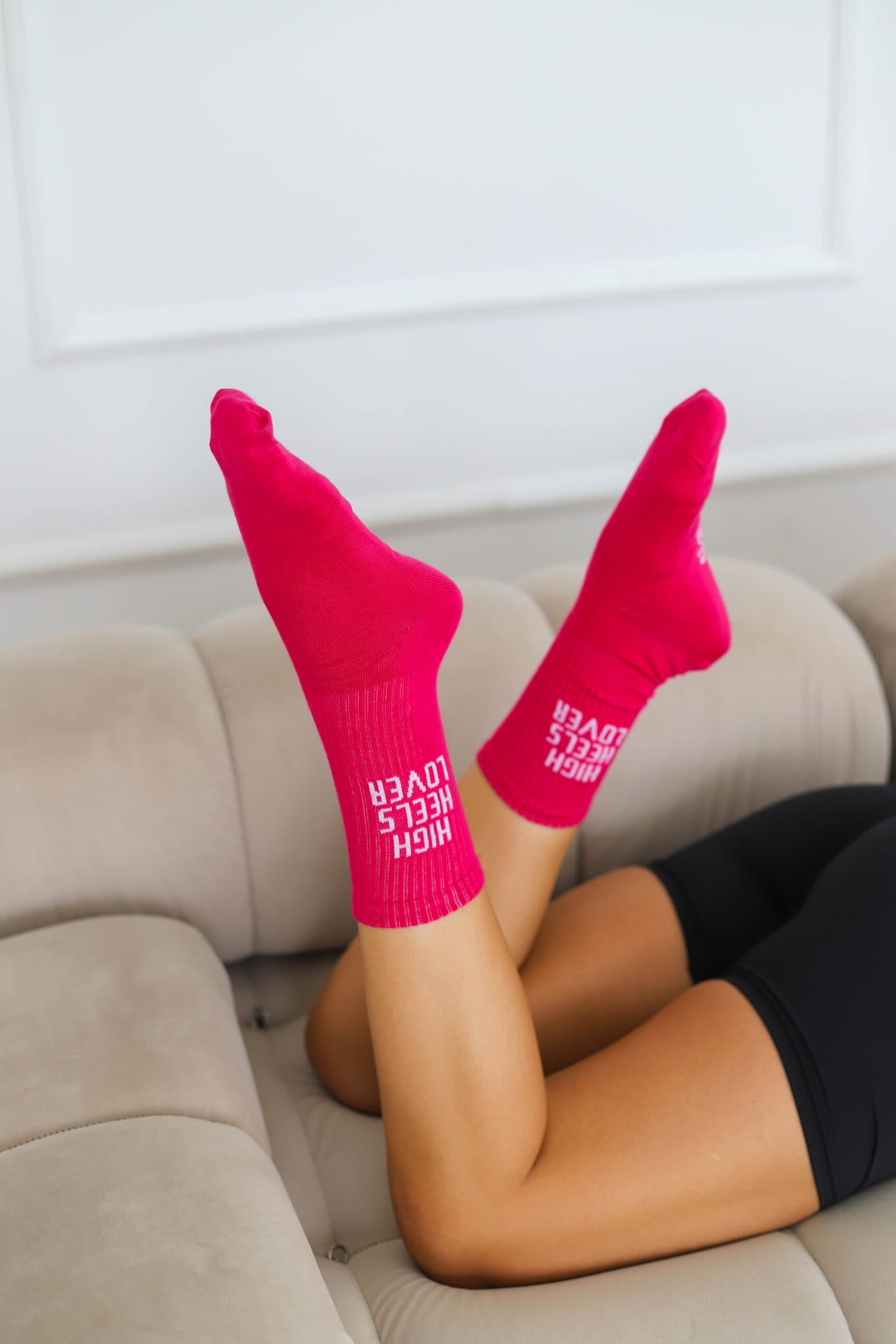 Skarpetki High Heels Lover Pink