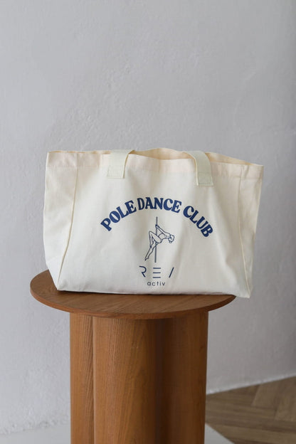 Pole Dance Club Shape Cotton Bag
