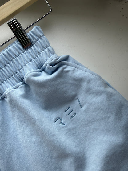 Baby Blue Sweat Shorts S