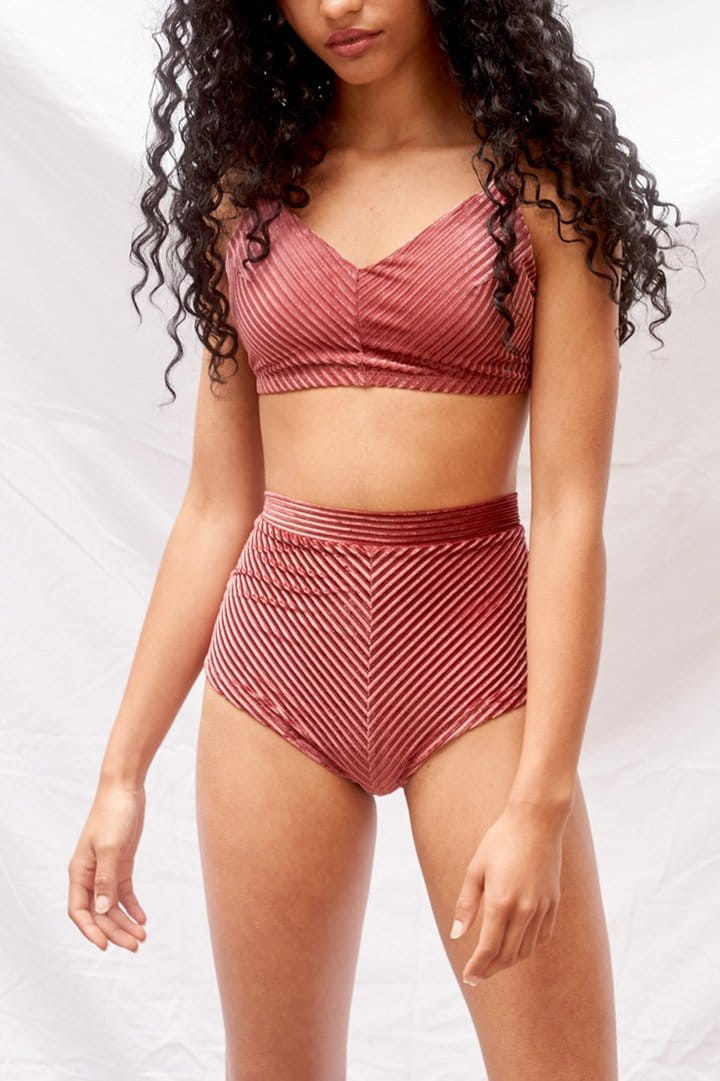 LUNALAE - Lana Top Dusty Rose