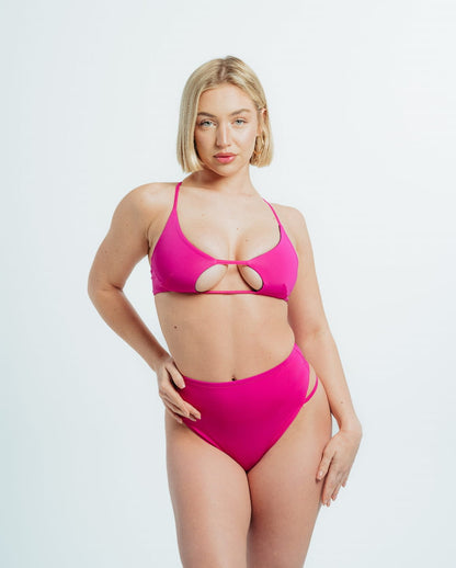 Pole Dance Top Juicy Hot Pink