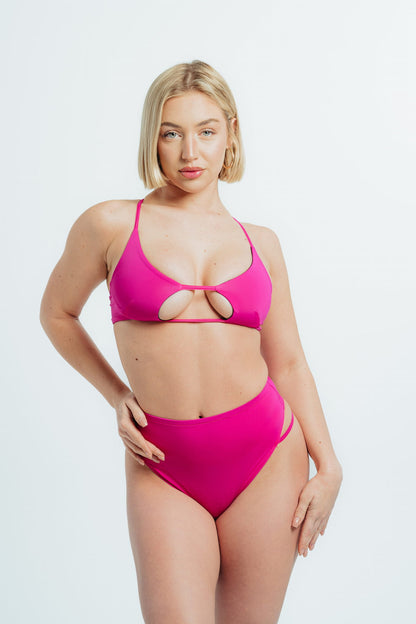 Nasty Hot Pink Pole Dance Shorts