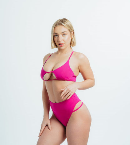 Pole Dance Top Juicy Hot Pink