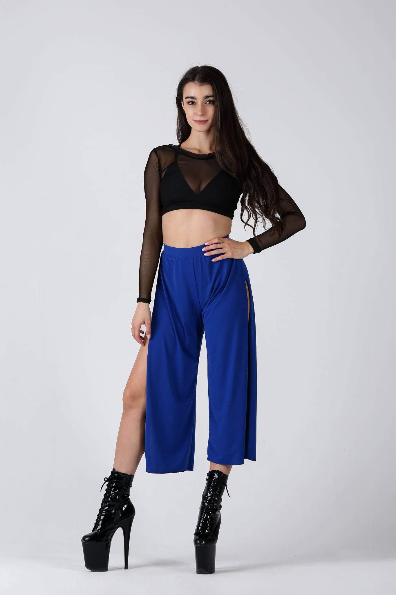 Exotic Sensual Cobalt Trousers