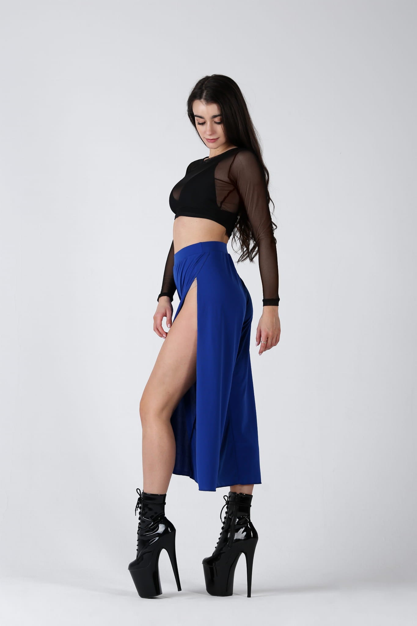Exotic Sensual Cobalt Trousers