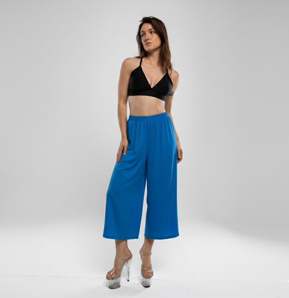 Spodnie do Tańca Exotic Comfy Blue