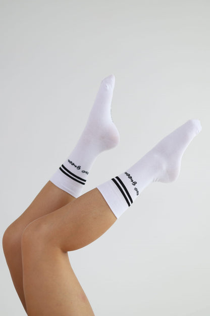Exo Queen White Socks