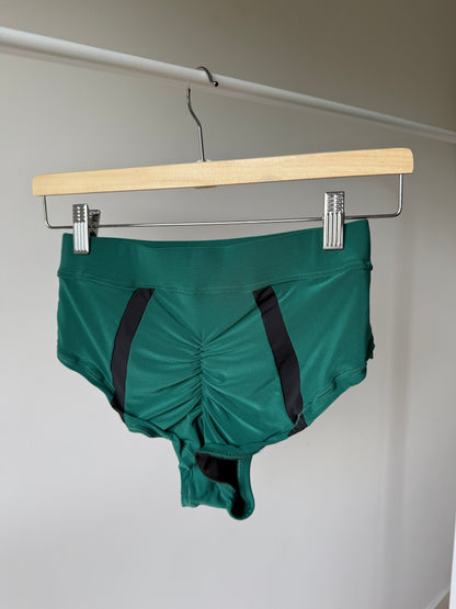 Pole Dance Basic Green Shorts