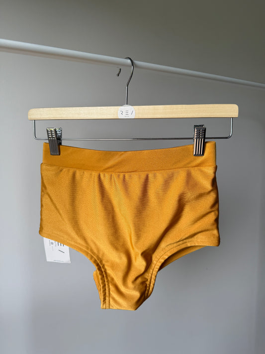 Spodenki do Pole Dance Basic Shiny Mustard