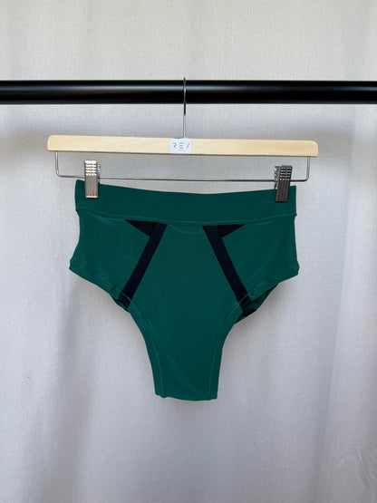 Lunar Green Pole Dance Shorts