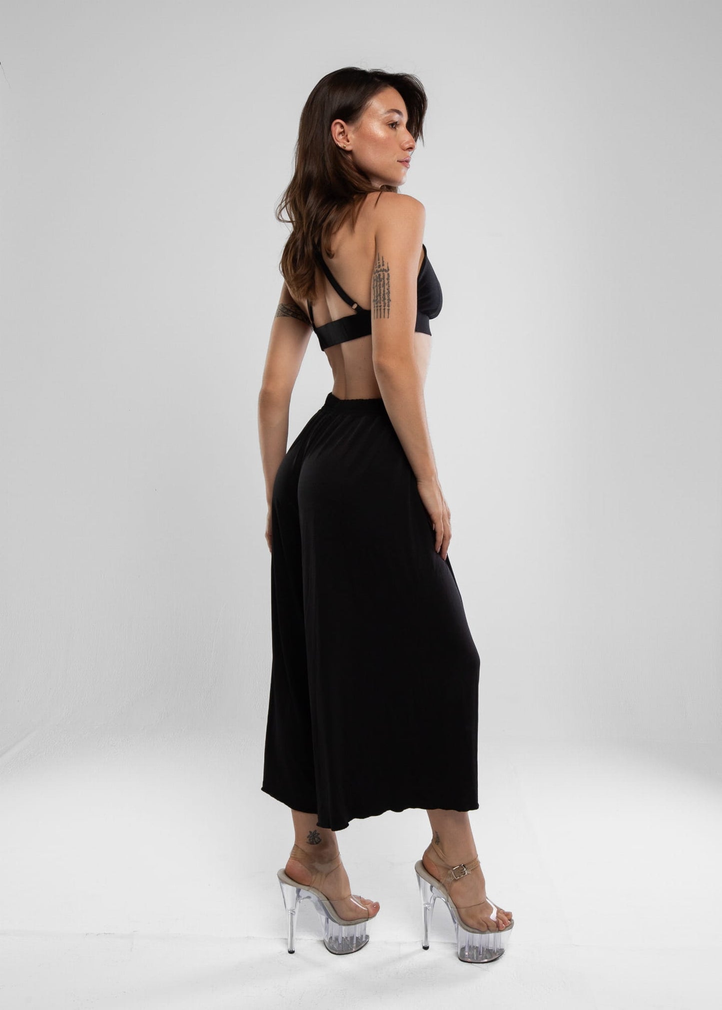Spodnie do Tańca Exotic Comfy Black