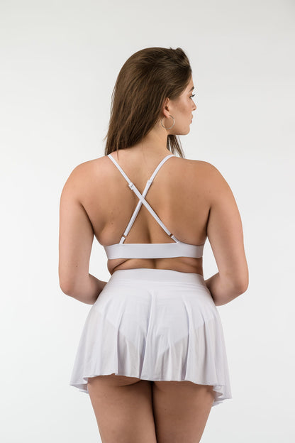 Top do Pole Dance Triangle White