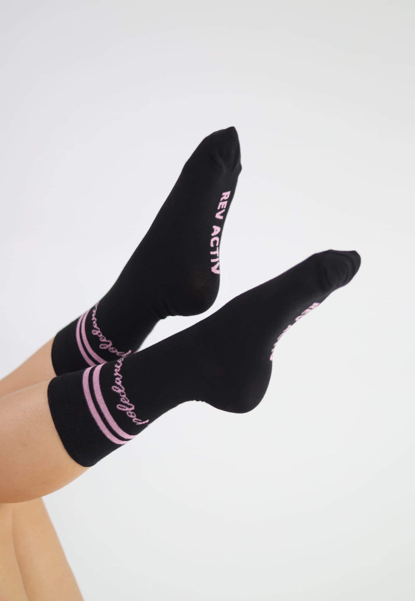 Poledancer Black Socks