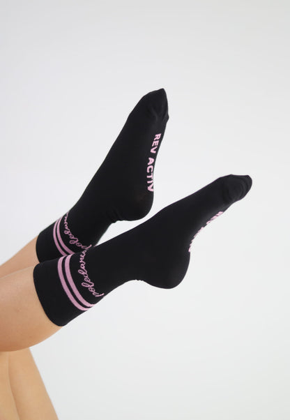 Poledancer Black Socks