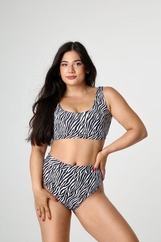 Classic Zebra Pole Dance Shorts 